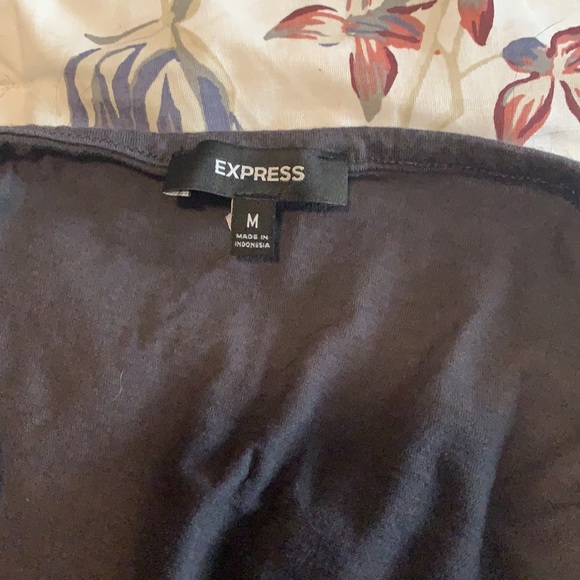 Express Lace Patterned Halter Top - Picture 4 of 4